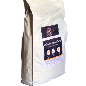 Crocchette per cani bufalo e sgombro grain free